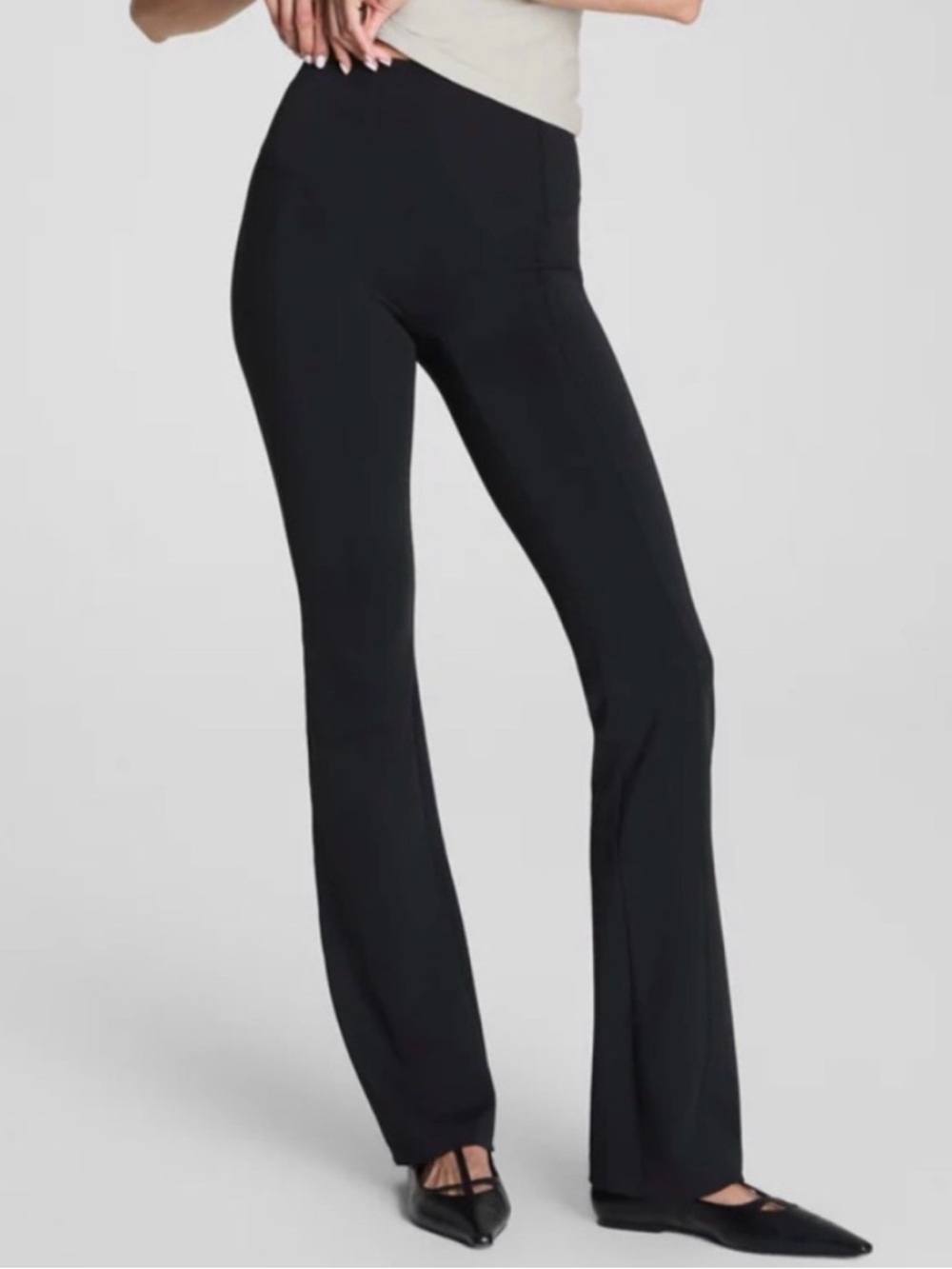 Spanx Scuba Micro Flare Pants Tall Small